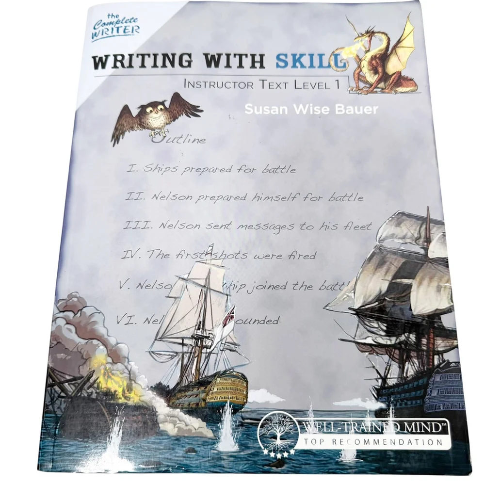 Writing With Skill Level 1 Student Workbook & Teacher Guide Well Trained Mind